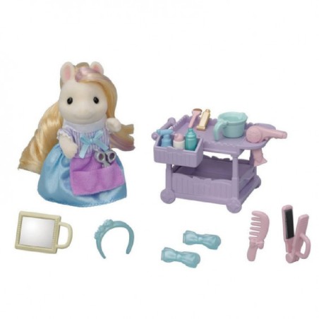 SYLVANIAN FAMILIES SET ESTILISTA PONY SE
