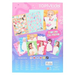 TOPMODEL LIBRO DE PEGATINAS POR NUMEROS  2