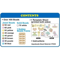 AQUABEADS - SET DE JOYAS DORADAS 2