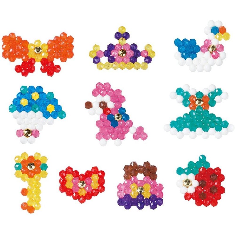 AQUABEADS - SET DE JOYAS DORADAS