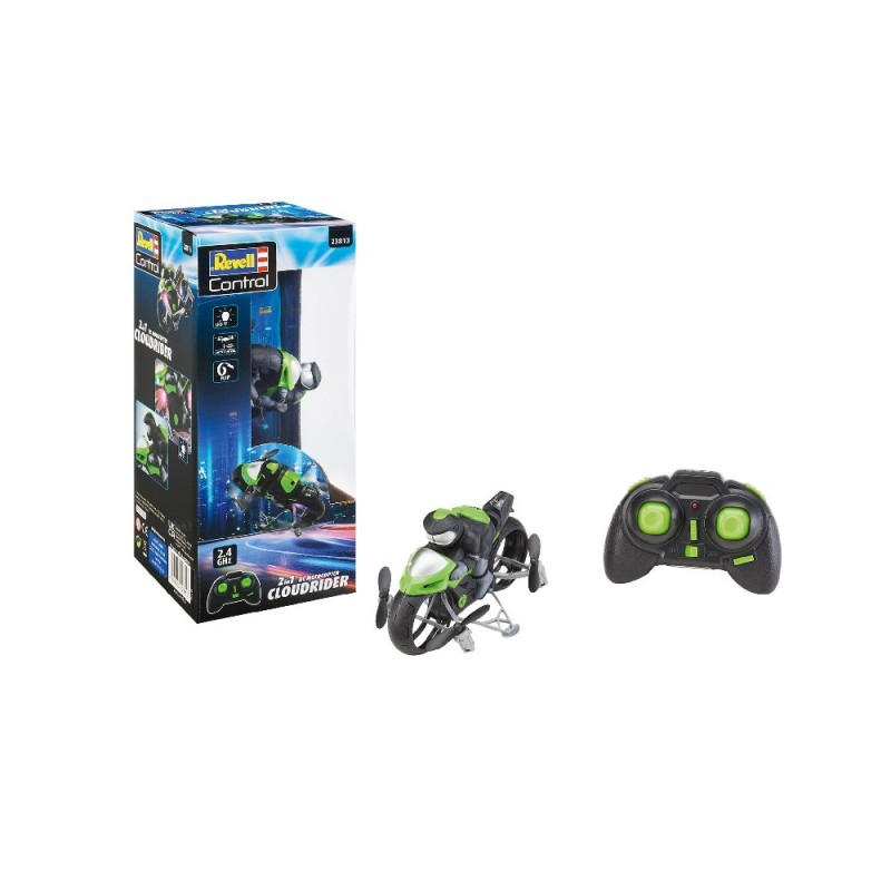 RC MOTOCOPTER CLOUD RIDER (BATERÍA Y CAR