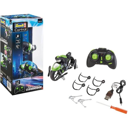 RC MOTOCOPTER CLOUD RIDER (BATERÍA Y CAR
