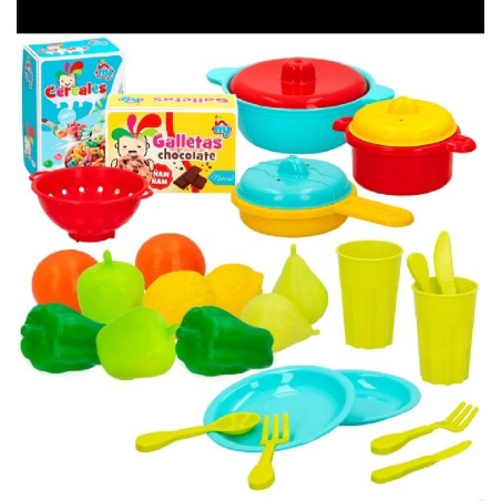 SET ACCESORIOS COCINA & COMIDAS-31 UDS