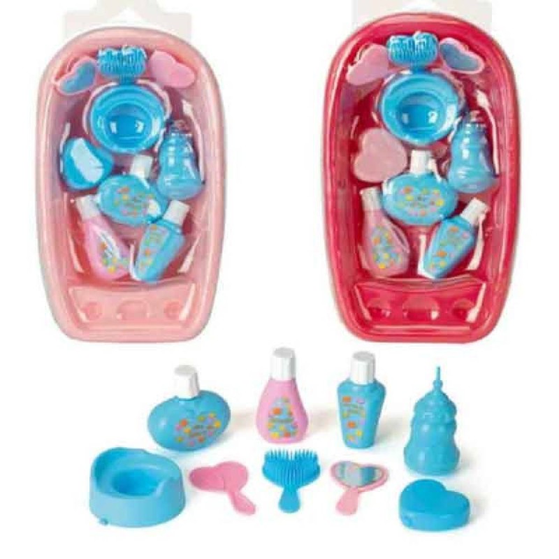 SET BAÑERA ASEO CON ACCESORIOS