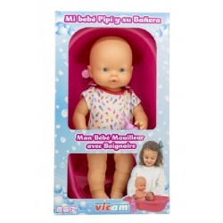 BEBE PIPI BAÑERA CAJA VICAM