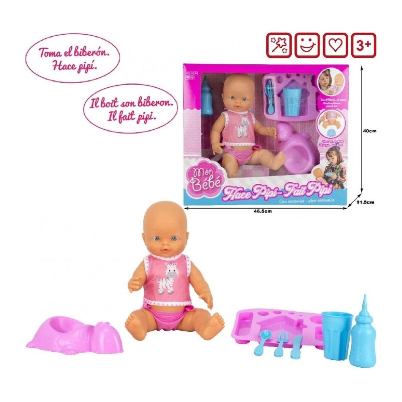 MUÑECO BABY PIPI COMIDITAS