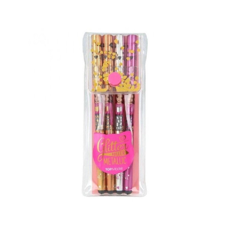 SET ROTULADORES DE GEL COLORES METALICOS