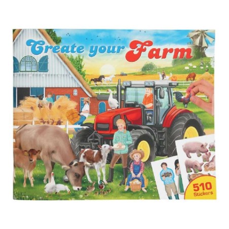 CREATE YOUR FARM CUARDERNO PARA COLOREAR