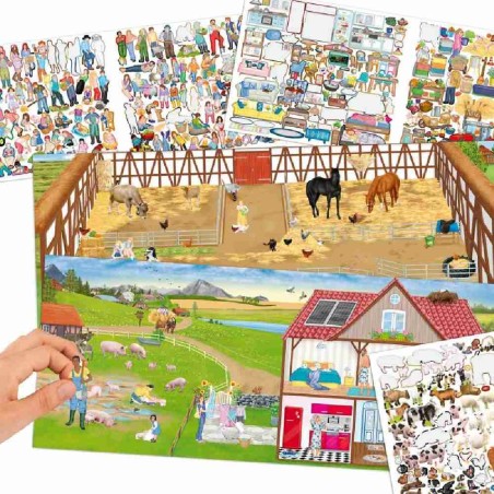 CREATE YOUR FARM CUARDERNO PARA COLOREAR