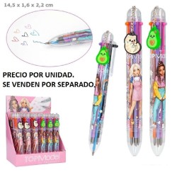 TOPMODEL BOLIGRAFO 6 COLORES