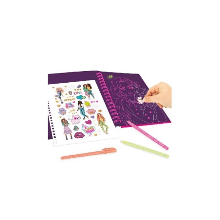 TOPModel Doodle Book neón con set de bol