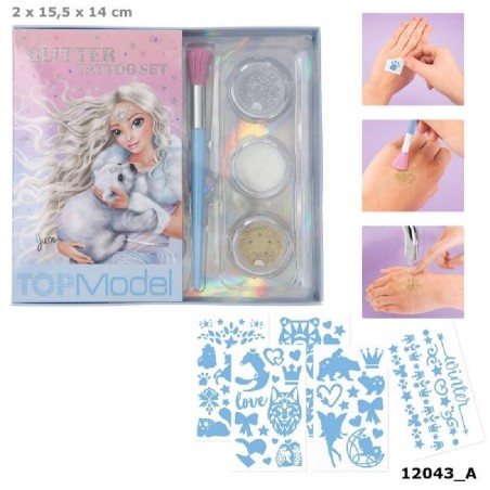TOPMODEL TATUAJES DE PURPURINA ICEWORLD