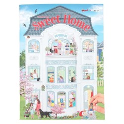 LIBRO PEGATINAS CASA CREATE YOUR SWEET H 2