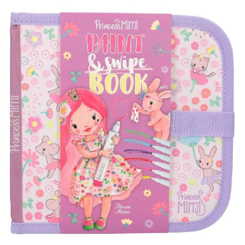 PRINCESS MIM LIBRO PARA PINTAIR Y BORRAR