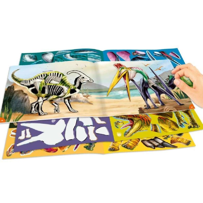 DINO WORLD STICKER FUN