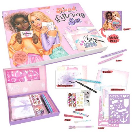 TOPModel Set de Cartas y Lettering Box