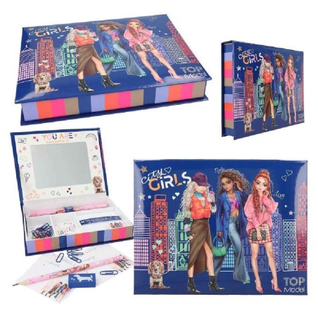 TOPMODEL, CAJA DE ESCRITURA CITY GIRLS