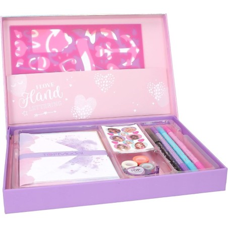 TOPModel Set de Cartas y Lettering Box