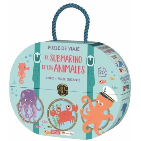 EL SUBMARINO DE LOS ANIMALES LIBRO + PUZ