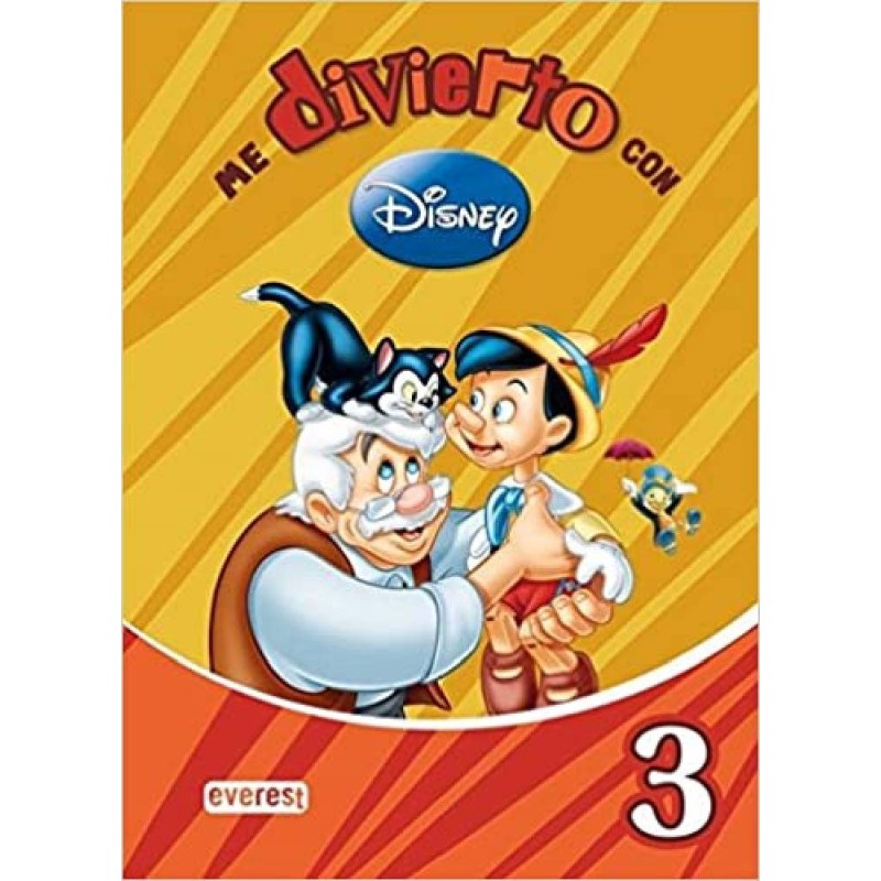 LIBRO ME DIVIERTO CON DISNEY 3