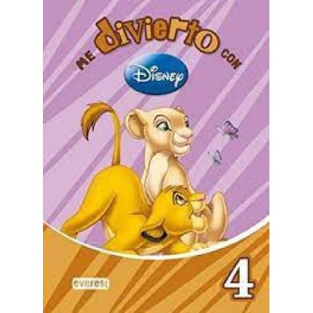 LIBRO ME DIVIERTO CON DISNEY 4
