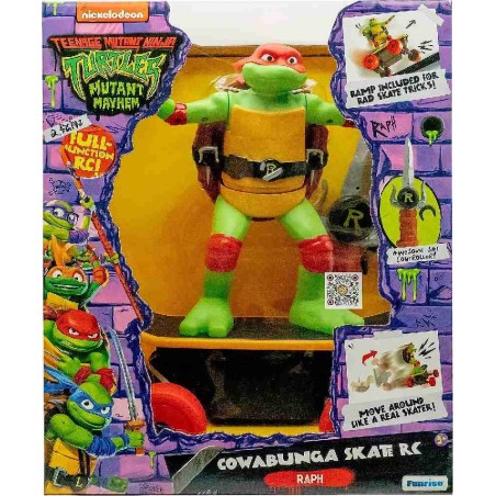 TORTUGA NINJA COWABUNGA SKATE RC