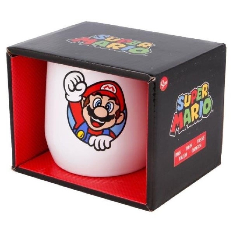 TAZA CERAMICA NOVA 360ML SUPER MARIO
