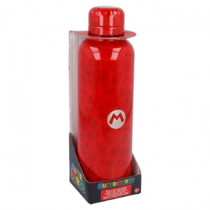 BOTELLA SUPER MARIO TERMO ACERO INOXIDAB