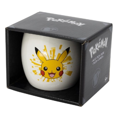 TAZA CERAMICA GLOBE 380 ML PIKACHU POKEM