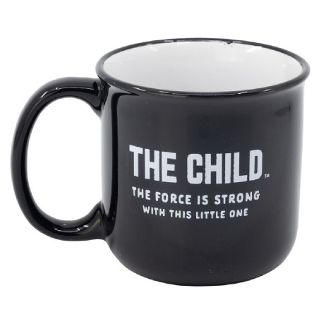 TAZA CERAMICA GLOBE 380 ML BABY YODA MAN