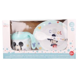 SET 3 PCS (TAZA CUENCO Y CUCHARA) COOL L