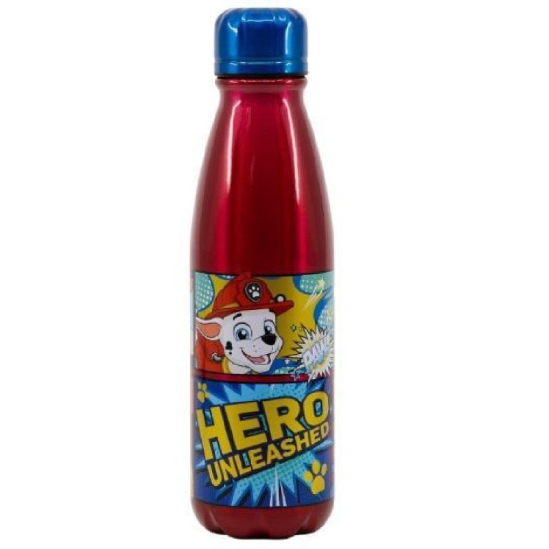 PAW PATROL BOTELLA ALUMINIO 600 ML PATRU
