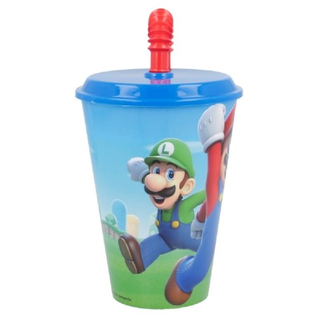 VASO CAÑA EASY PAJITA  430 ML SUPER MARI