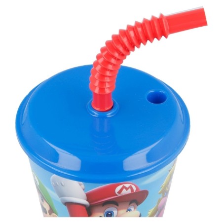VASO CAÑA EASY PAJITA  430 ML SUPER MARI