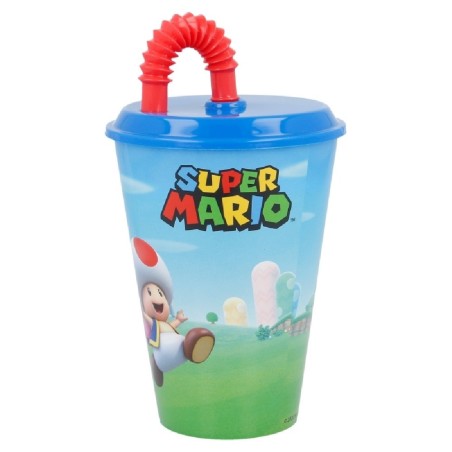 VASO CAÑA EASY PAJITA  430 ML SUPER MARI