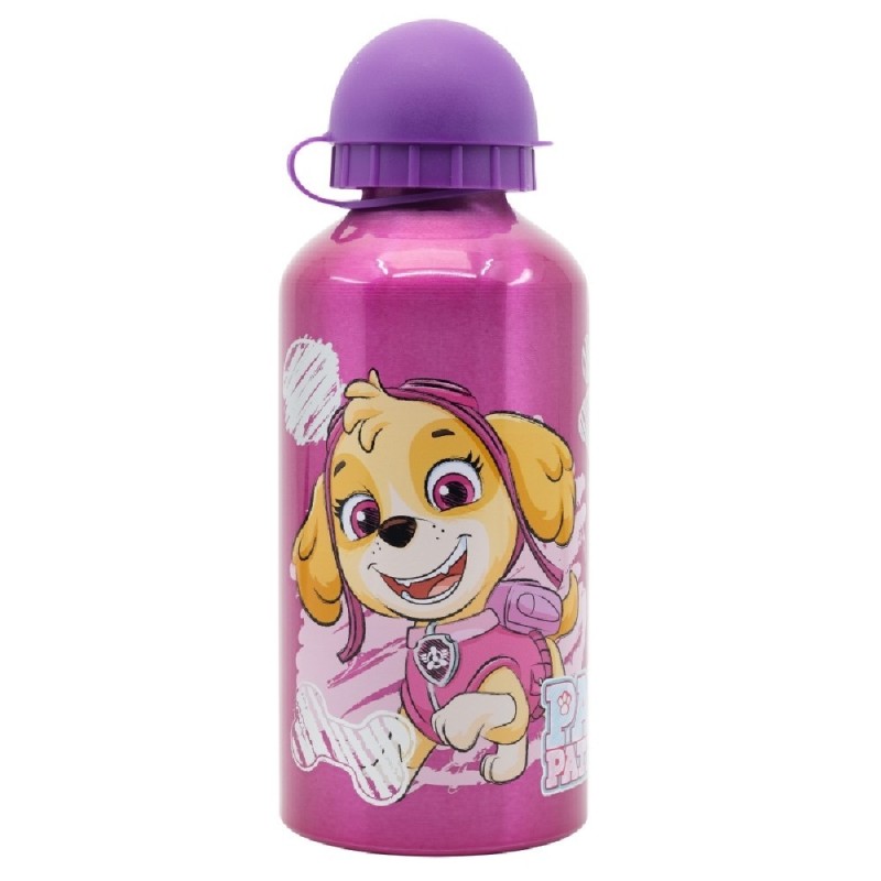 BOTELLA ALUMINIO PEQ. 400 ML PAW PATROL 