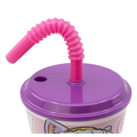 VASO CAÑA EASY 430 ML PAW PATROL GIRL SK