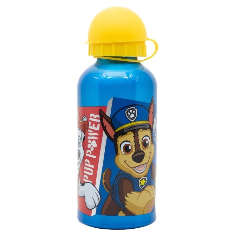 BOTELLA ALUMINIO PEQUEÑA 400 ML PAW PATR