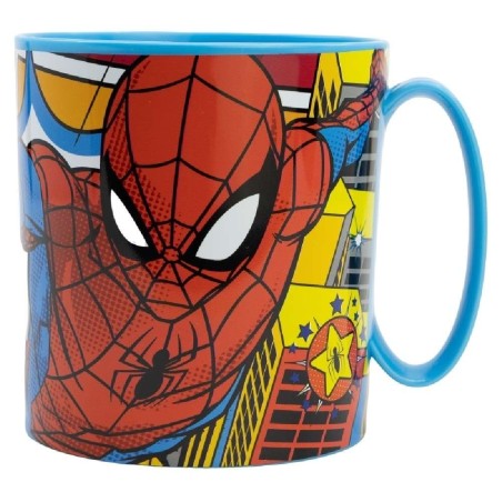 TAZA MICRO 350 ML SPIDERMAN ARACHNID GRI