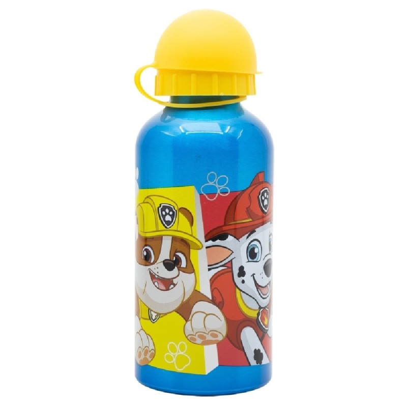 BOTELLA ALUMINIO PEQUEÑA 400 ML PAW PATR