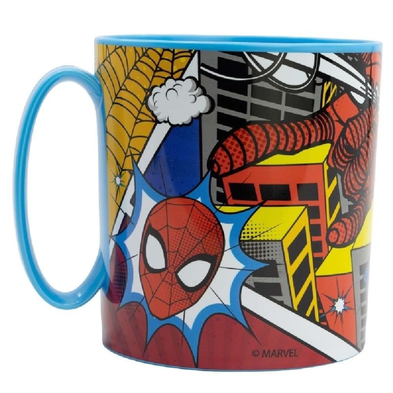 TAZA MICRO 350 ML SPIDERMAN ARACHNID GRI