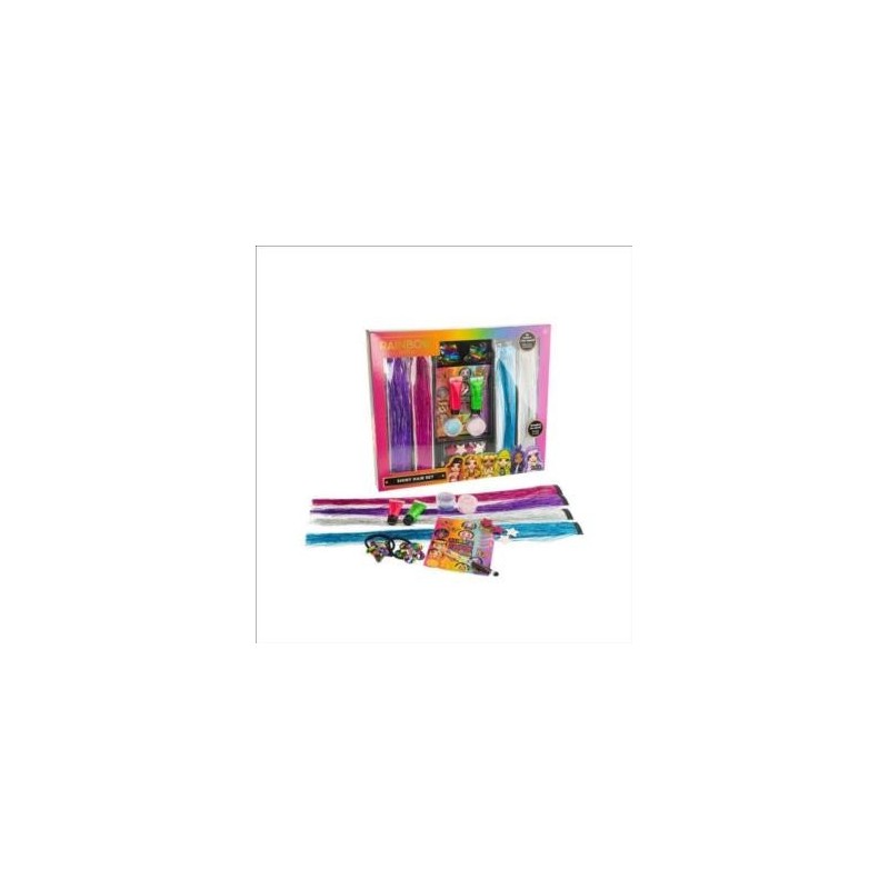 JUEGO DECORA TU CABELLO RAINBOW HIGH