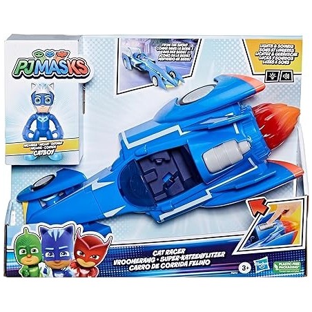 PJMASK SUPER  GATO MÓVIL CON FIGURA