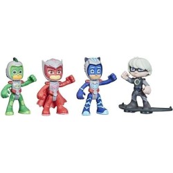 PJ MASKS - HEROES VRS VILLANOS 4 FIGURAS