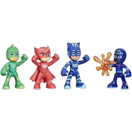 PJ MASK MISION NOCTURNA PACK 4 FIGURAS