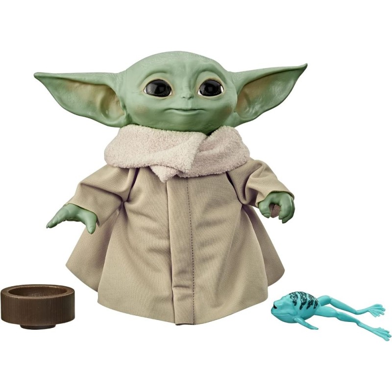 STAR WARS BABY YODA PELUCHE ANIMATRONICO