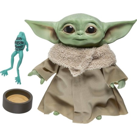 STAR WARS BABY YODA PELUCHE ANIMATRONICO