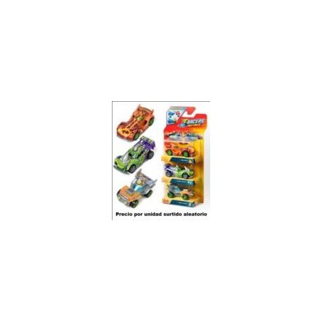 T-RACERS MIX ´N RACE - Pack 3 Blister 1x