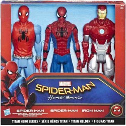 SPIDERMAN HOMECOMING PACK 3 FIGURAS 2