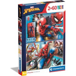 Puzzle 2X60 Pzs Spider-Man 2